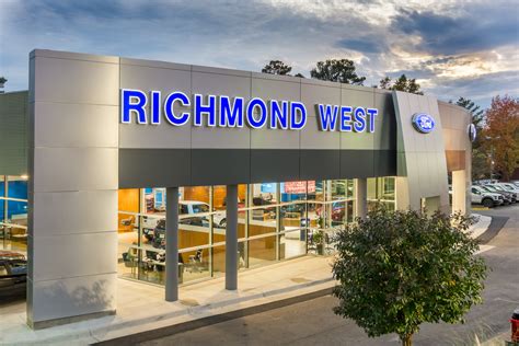 Richmond ford west - Make Richmond Ford Lincoln's Parts Center your stop for genuine parts. Skip to main content. Sales: (804) 474-0531; Service: (804) 474-0572; Parts: (804) 404-2501; 4600 West Broad Street Directions Richmond, VA 23230. New Inventory. New. Shop All Reserve Your 2023 Ford Shop EV Vehicles